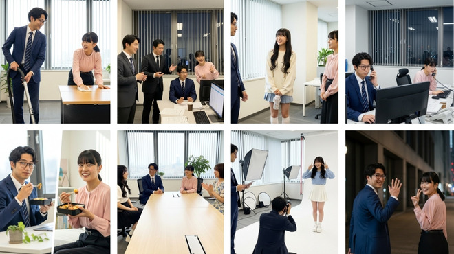 1日の仕事の流れ