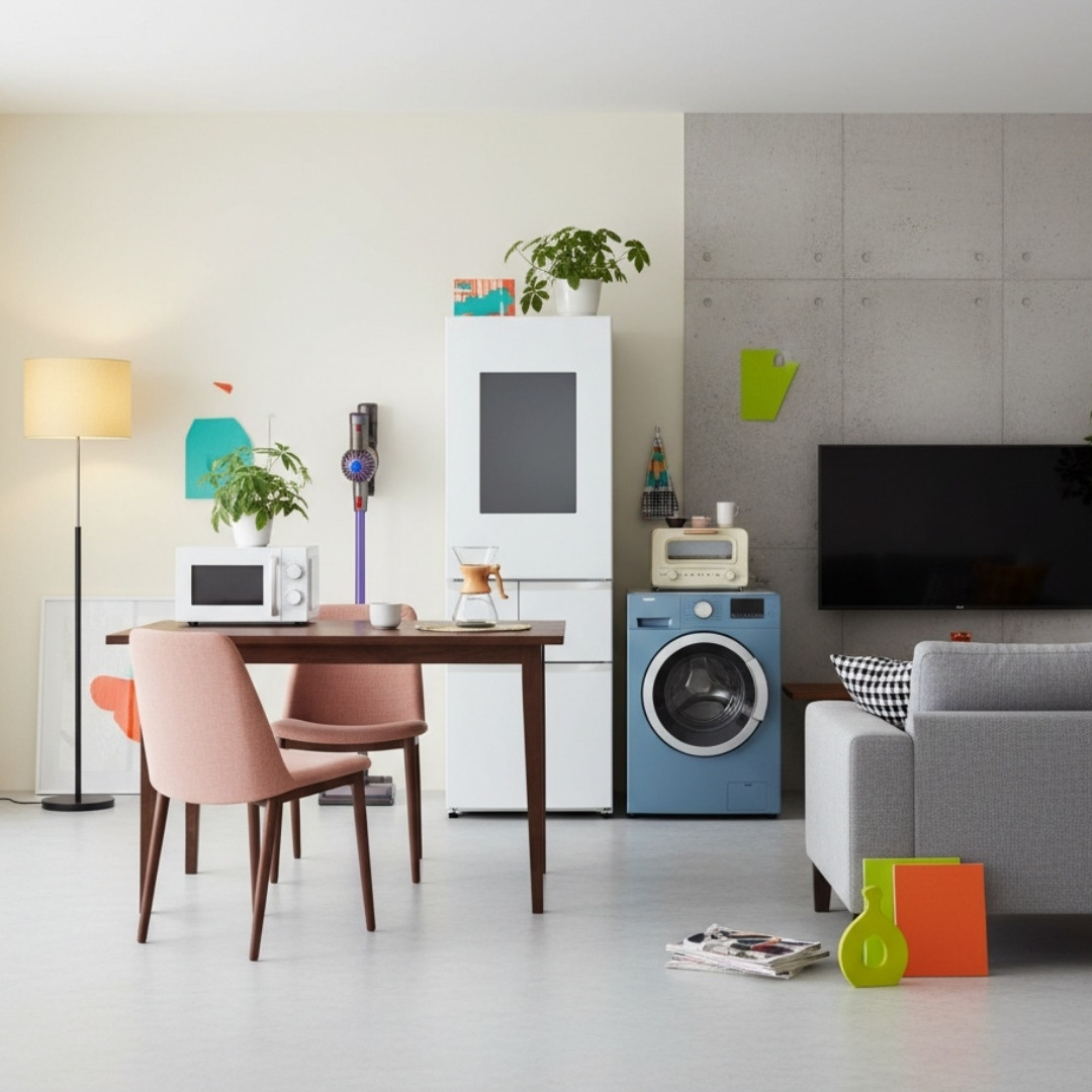 寮の設備(家具家電・Wifiなど)