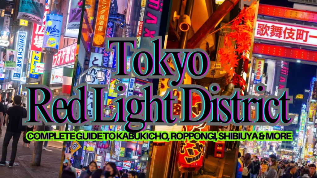 Tokyo Red Light Districts: Complete Guide to Kabukicho, Roppongi & Shibuya